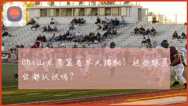 cba山东男篮名单大揭秘！这些球员你都认识吗？